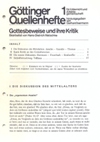 Göttinger Quellenhefte 1