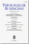 Theologische Rundschau