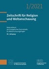 Zeitschrift fr Religion und Weltanschauung