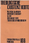 Der Gesetzesbegriff in der gegenwärtigen theologischen Diskussion