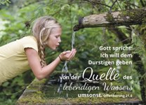 Jahreslosung 2018 Motiv Mädchen